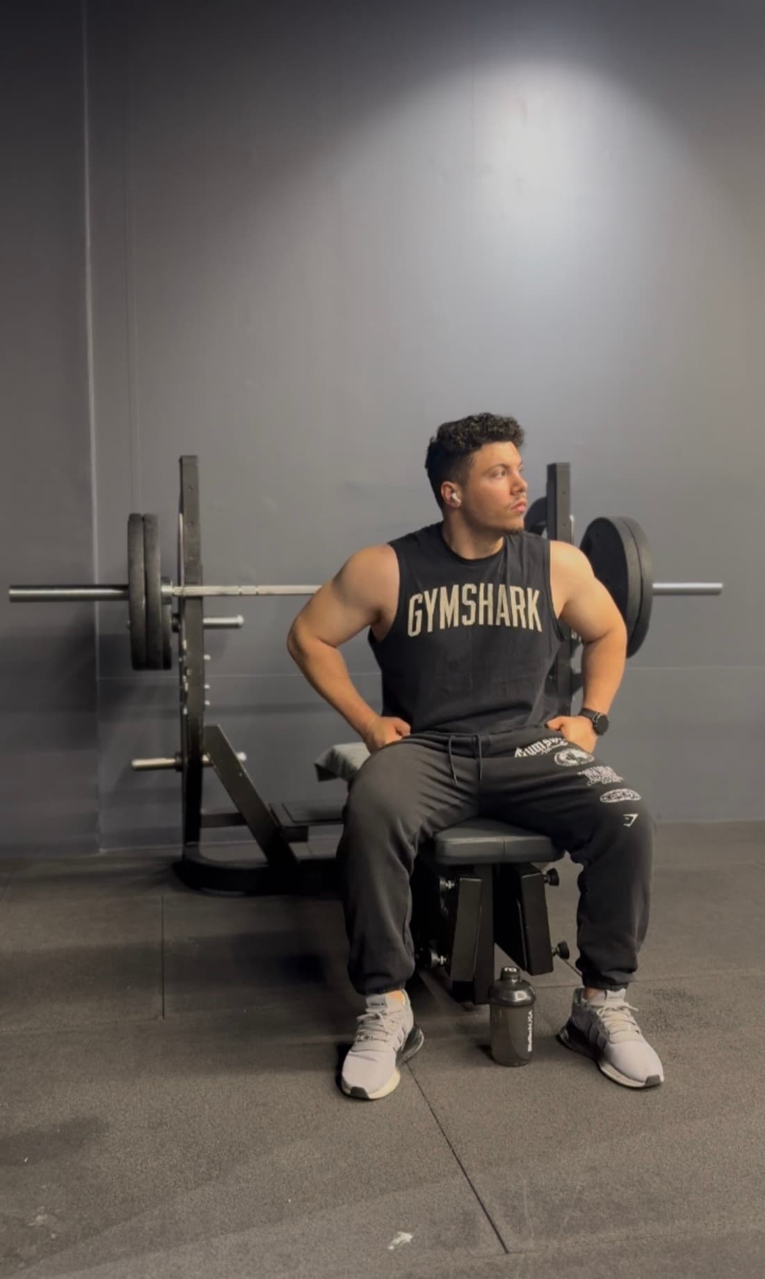 Antonio Ilinca en salle de sport
